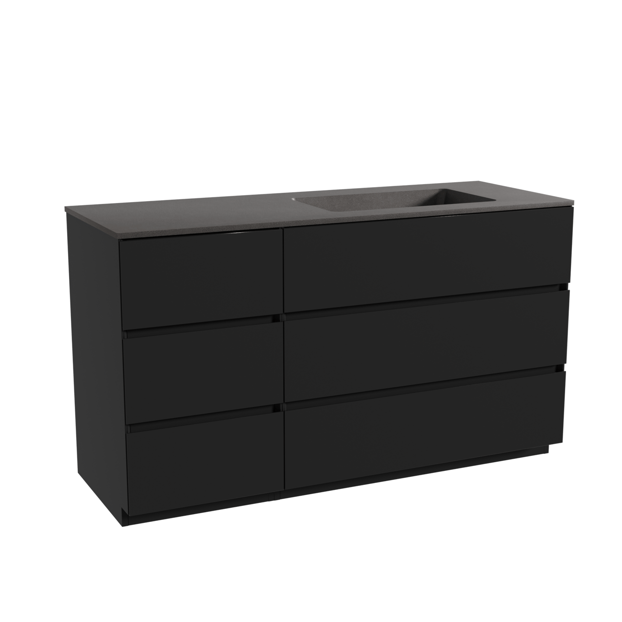 Storke Edge Badmöbel Set mit Scuro Waschtisch
