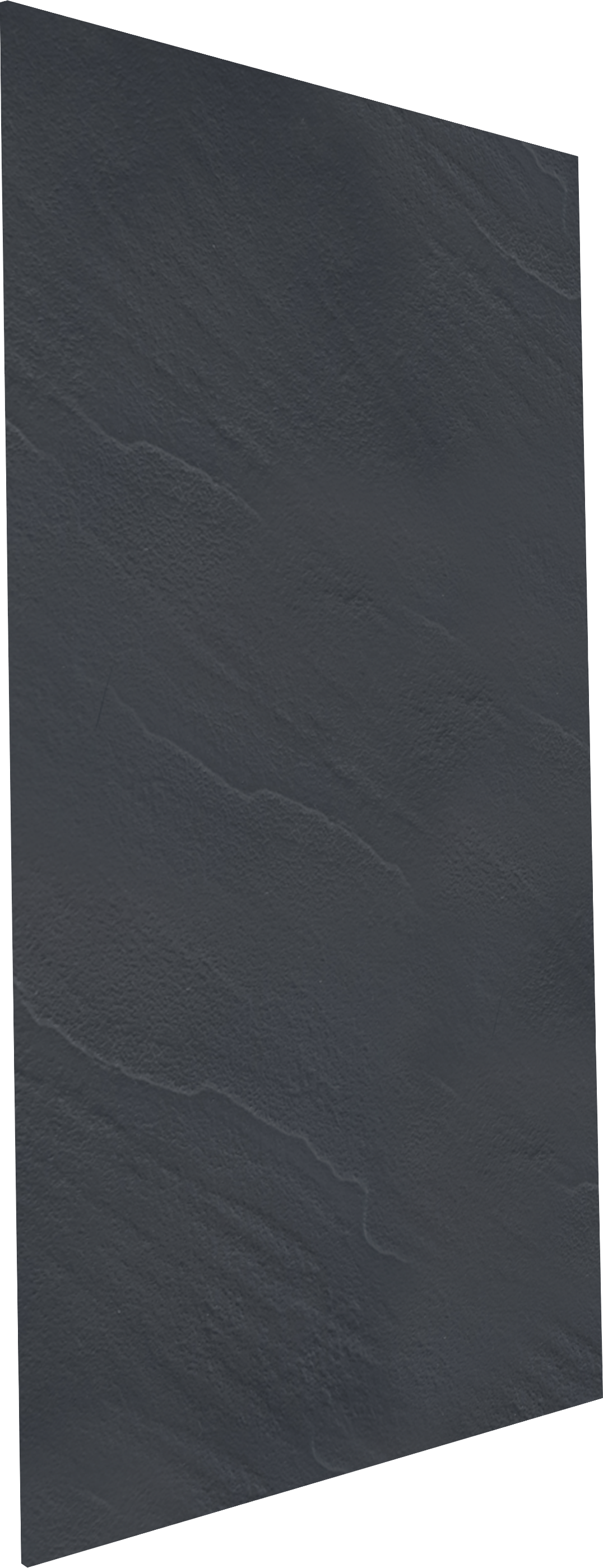 Linie Rumba Duschrückwand 120 x 220 cm Acryl grau schieferstruktur