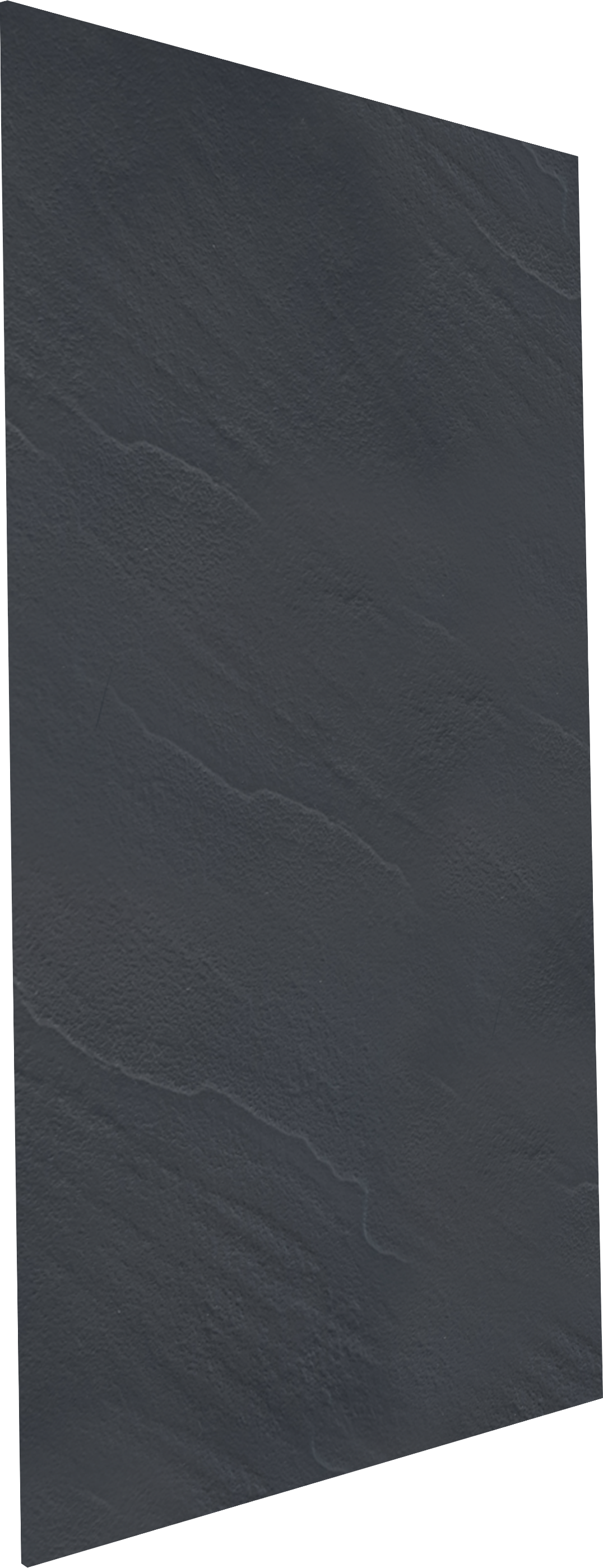 Linie Rumba revêtement mural de douche 120 x 220 cm acrylique gris structure ardoise