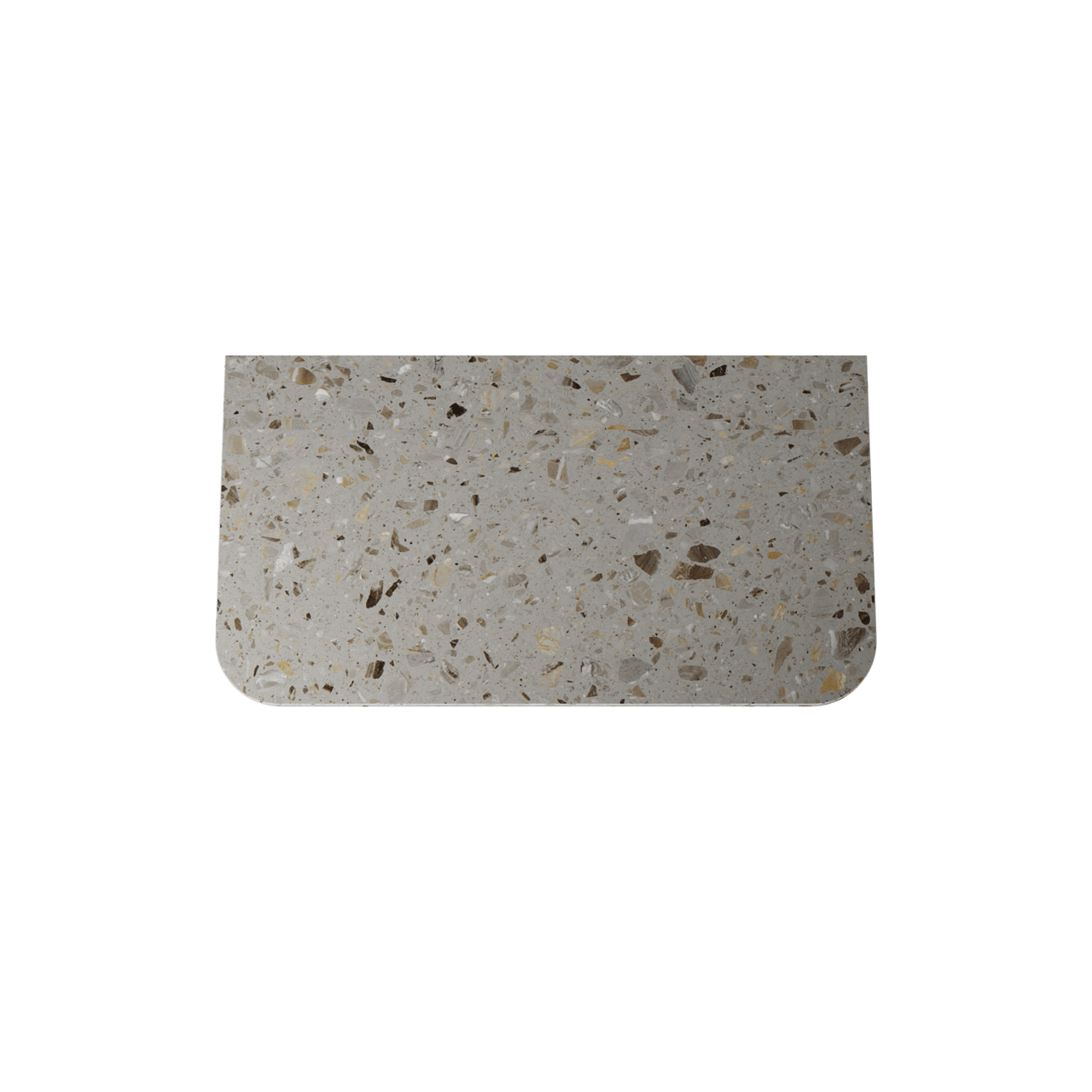 Balmani Moon enkel of dubbel tablet terrazzo greige 100 x 55 cm