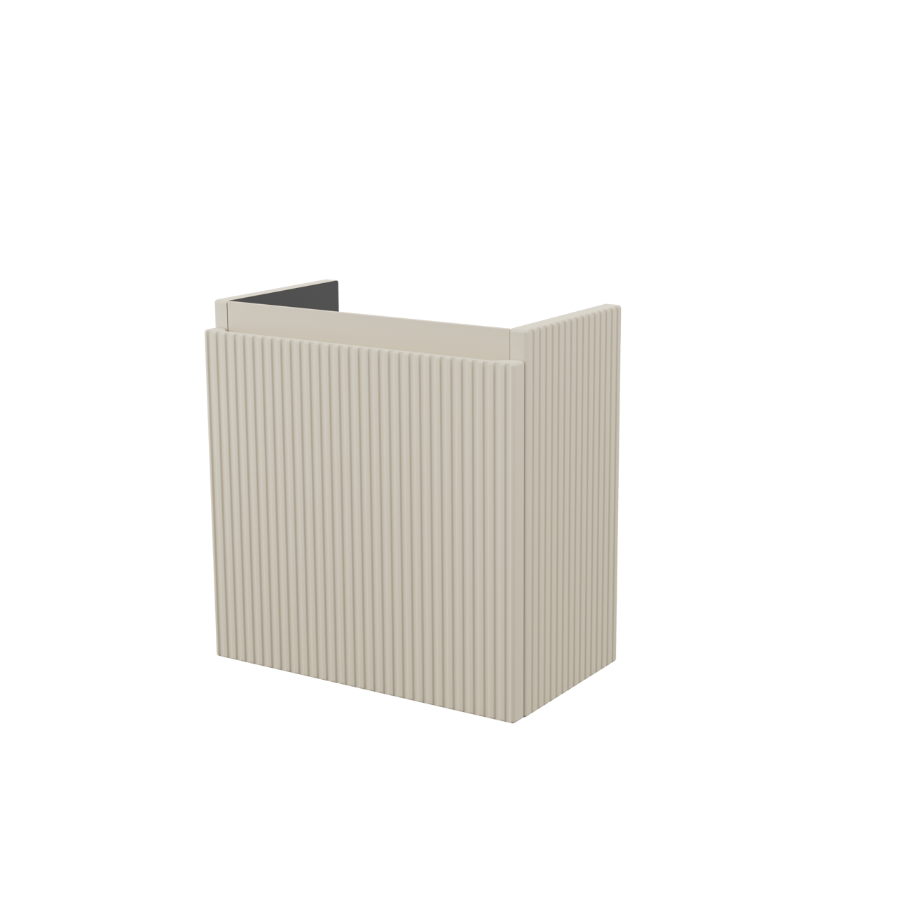 Storke Ribs zwevend toiletmeubelkast 40 x 22 cm sand mat