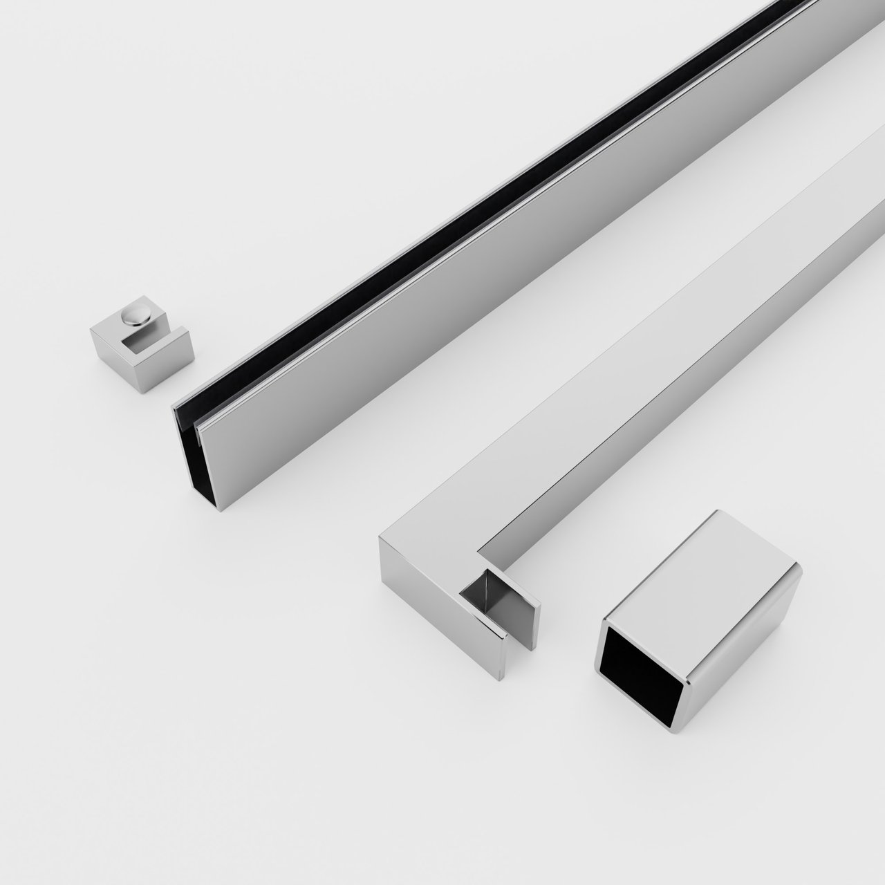 Balmani Modular Rise profielenset glanzend chroom