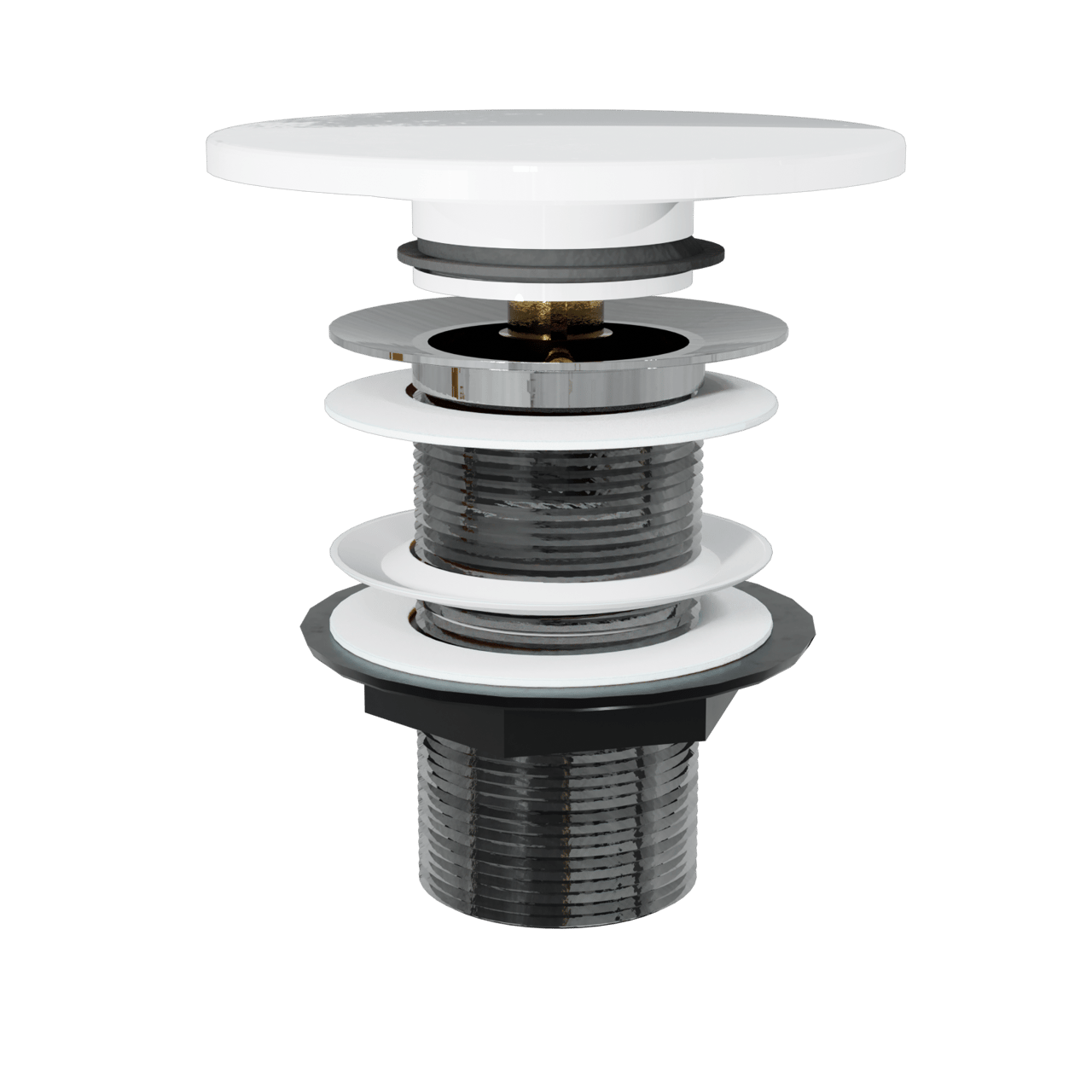 Storke Precioza dubbele wastafel glanzend composiet marmer 130 x 52 cm