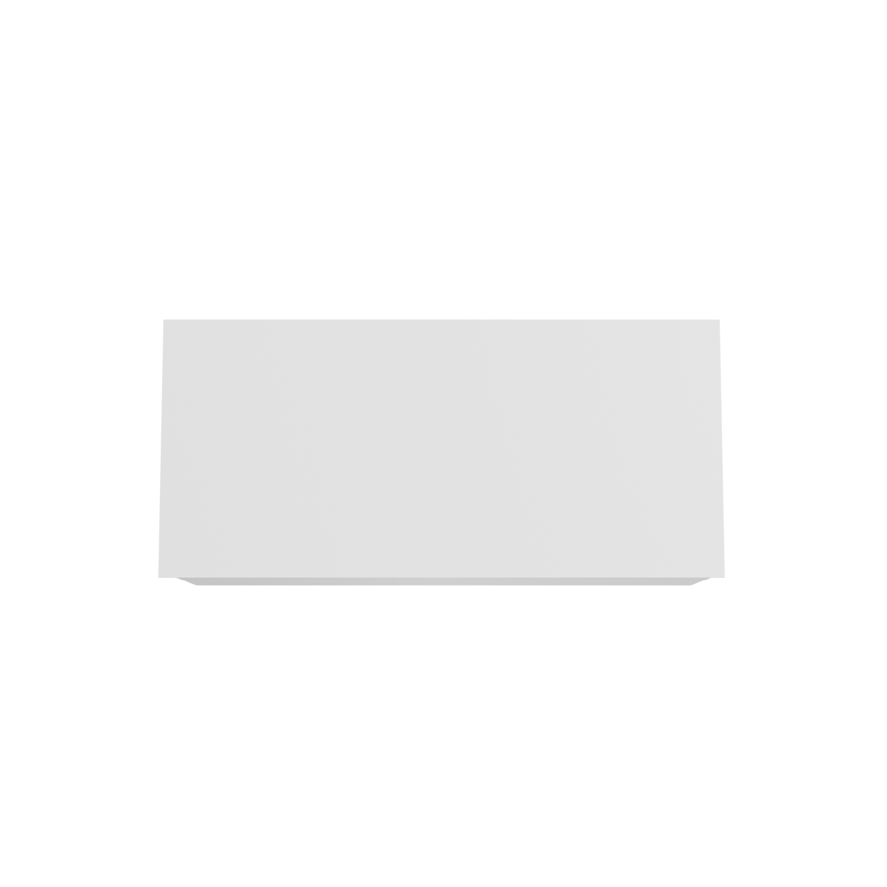 Balmani Mitra hängendes Möbelstück Set: 120 x 55 cm, Weiß matt, mit Stretto Einzel- oder Doppel Waschtischplatte, Solid Surface Weiß matt