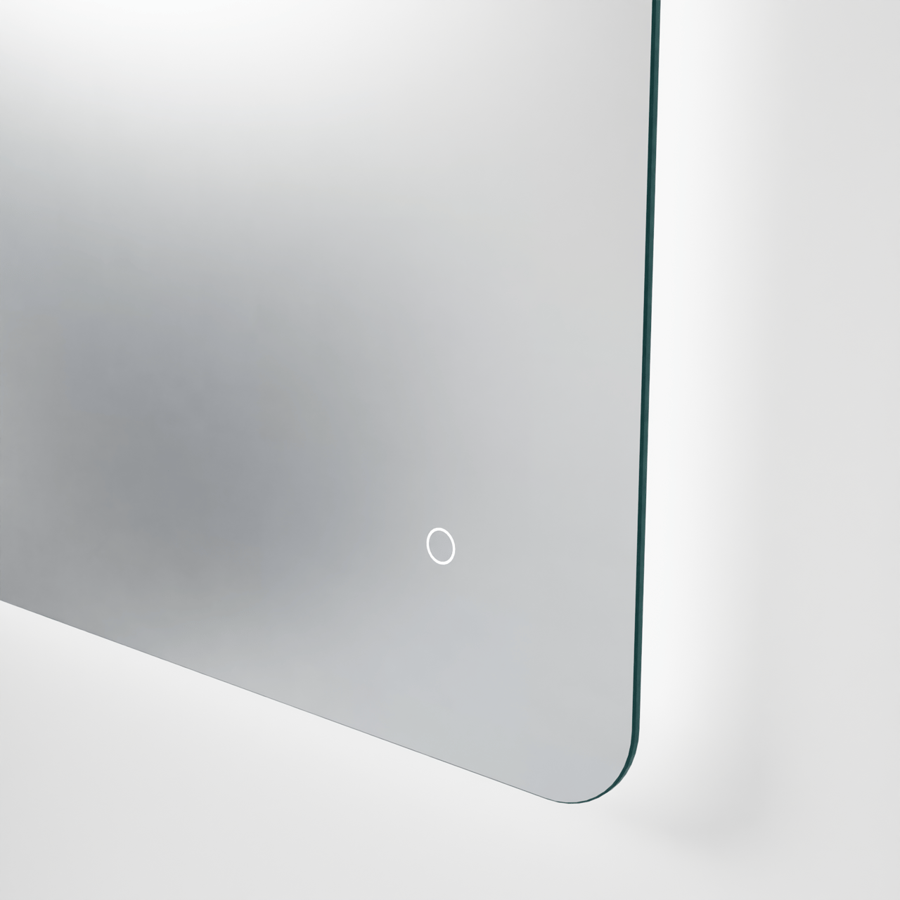 Linie Lux miroir arrondi lumineux 53 x 75 cm