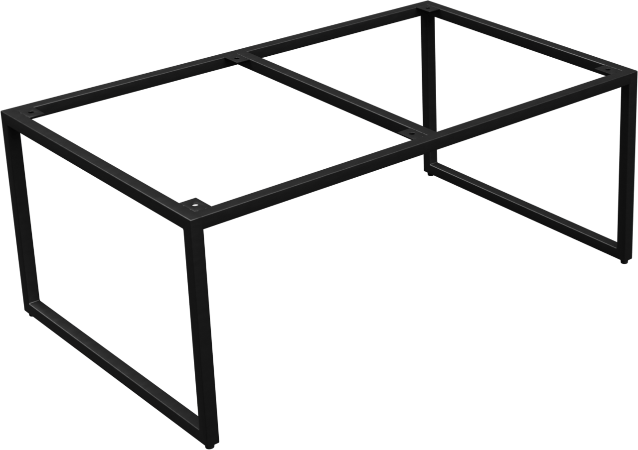 Linie Lado decoratieve frame Mat Zwart 70 x 44 cm