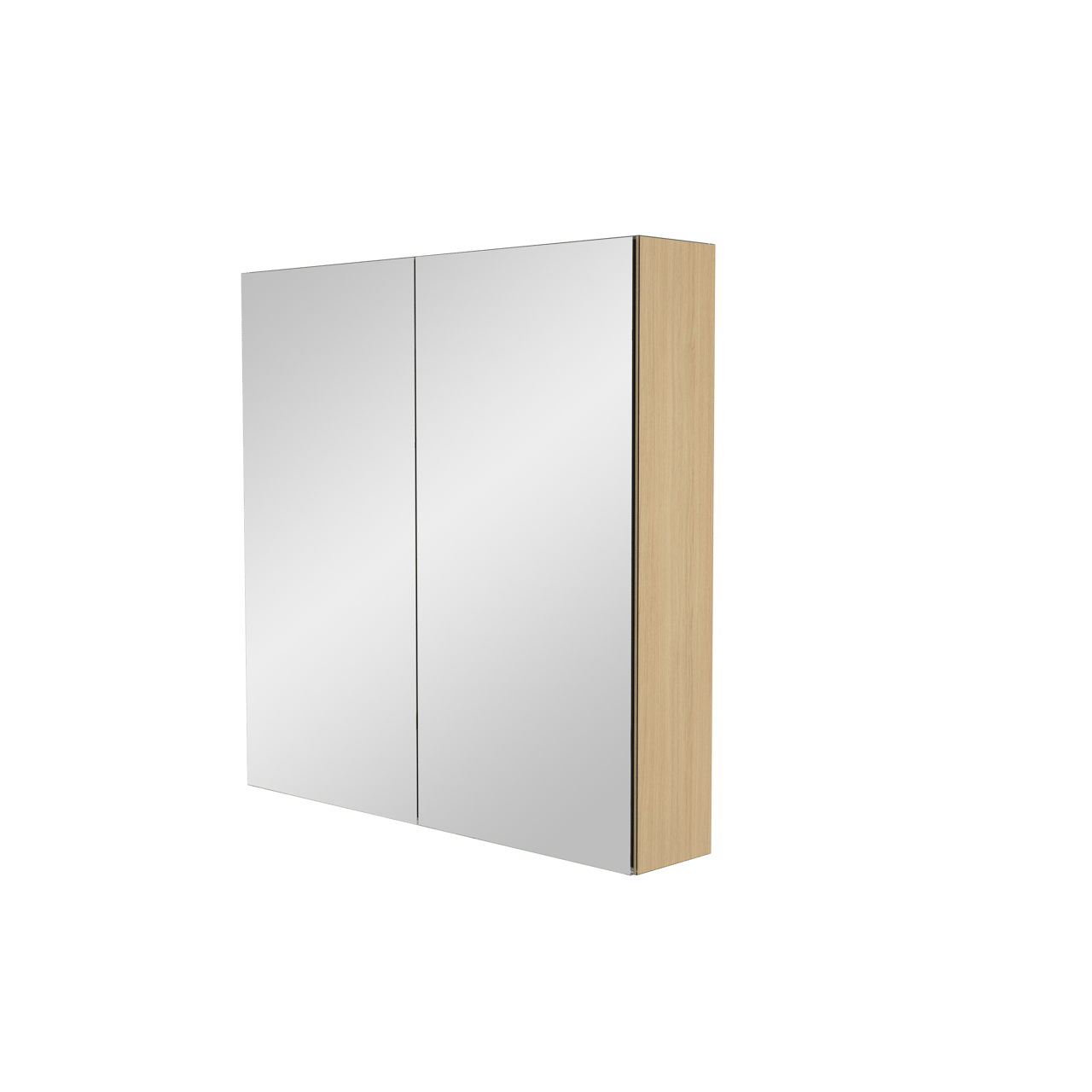 Storke Reflecta spiegelkast 75 x 75 cm naturel eiken