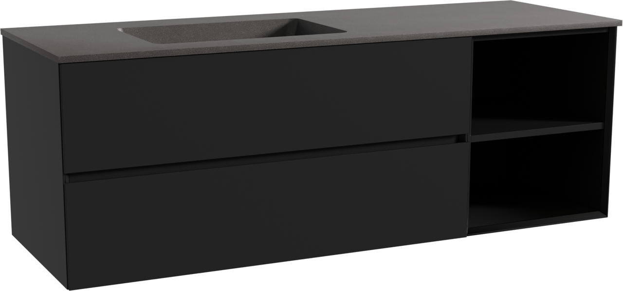 Storke Edge badkamermeubel met Scuro wastafel