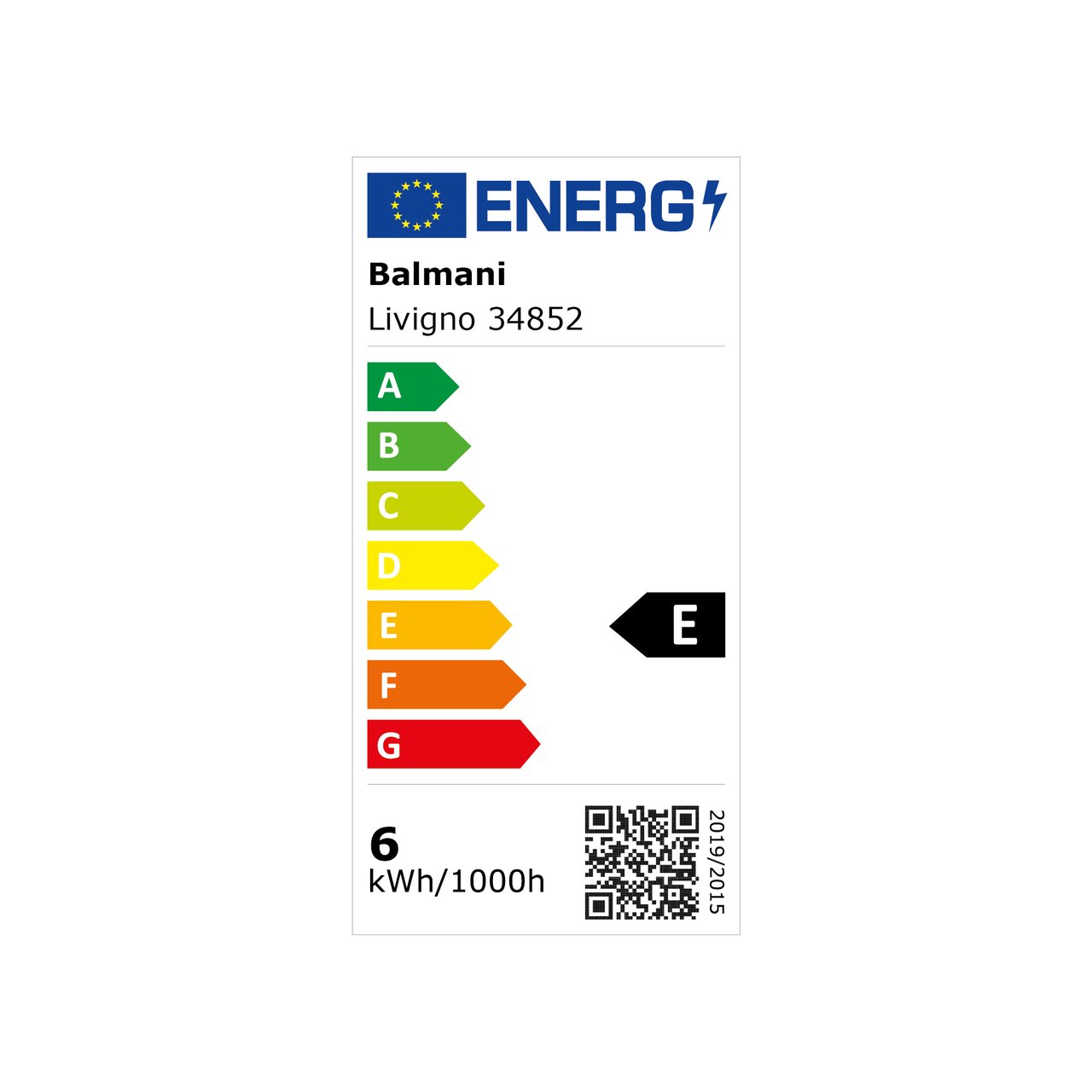 Balmani Livigno LED verlichting 50 cm chroom