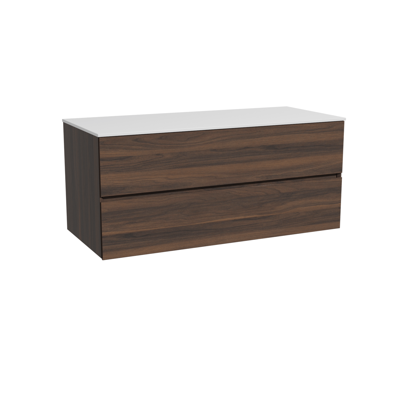 Storke Edge meuble salle de bains avec tablette pour vasques Tavola