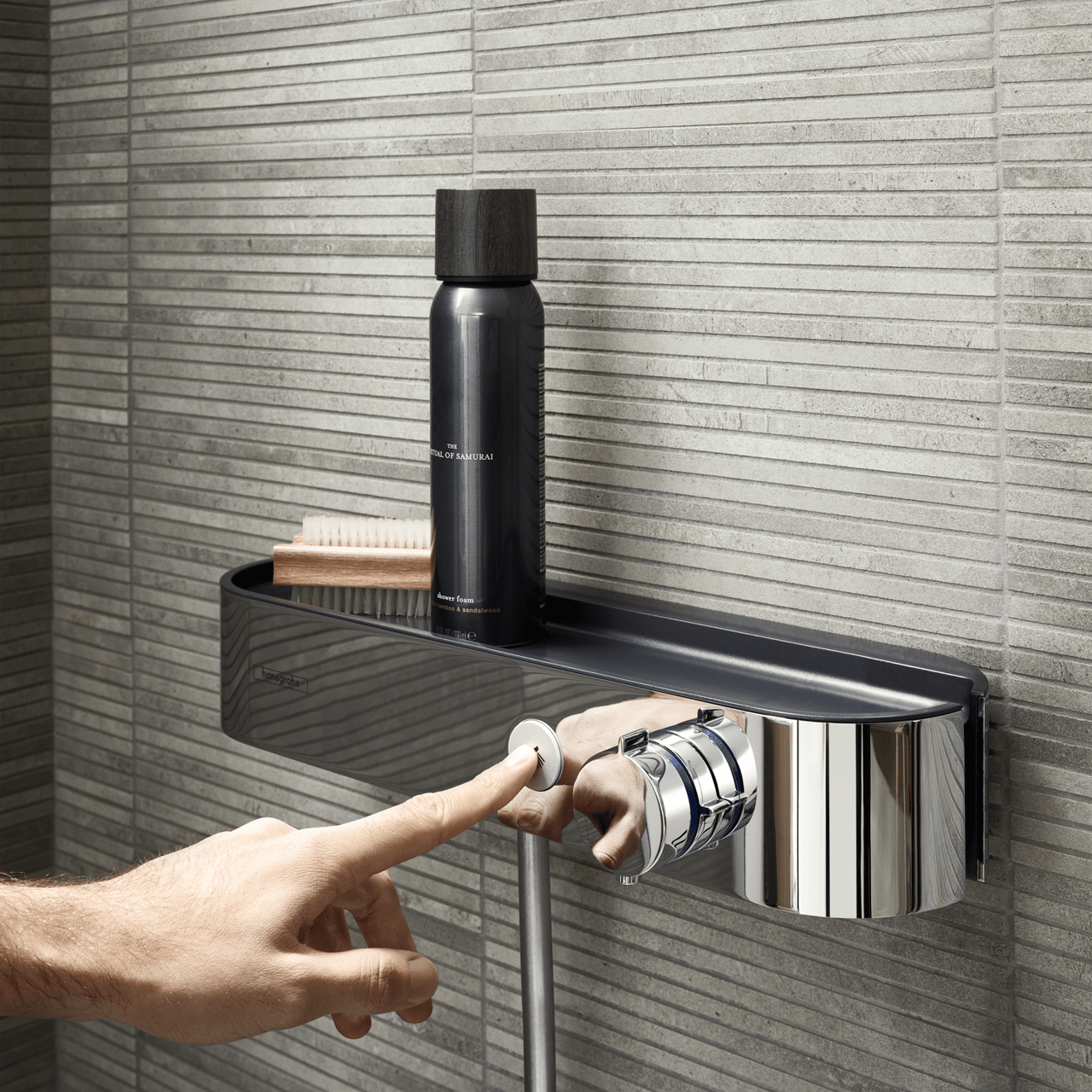 Hansgrohe ShowerTablet Select Thermostat-Duscharmatur: Chrom Glänzend
