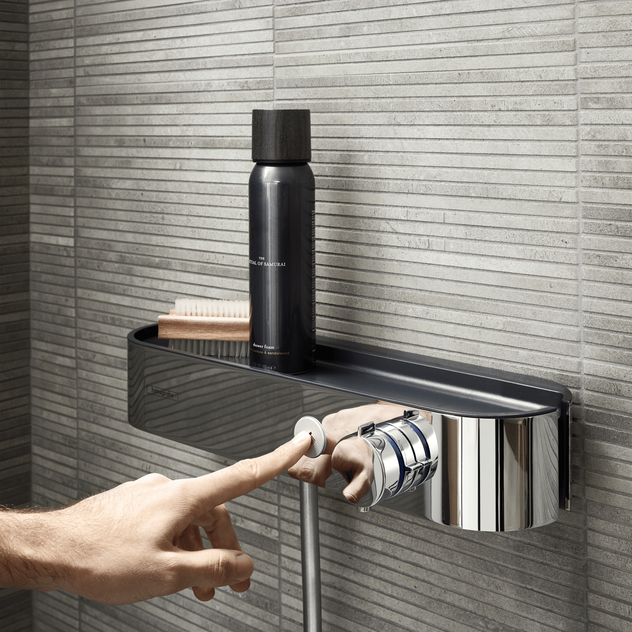Hansgrohe ShowerTablet Select Thermostat-Duscharmatur: Chrom glänzend