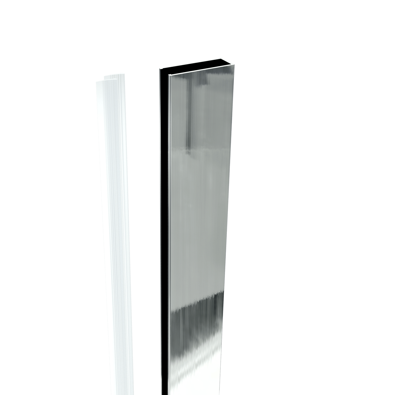 Balmani Modular muurprofiel 4x200cm chroom