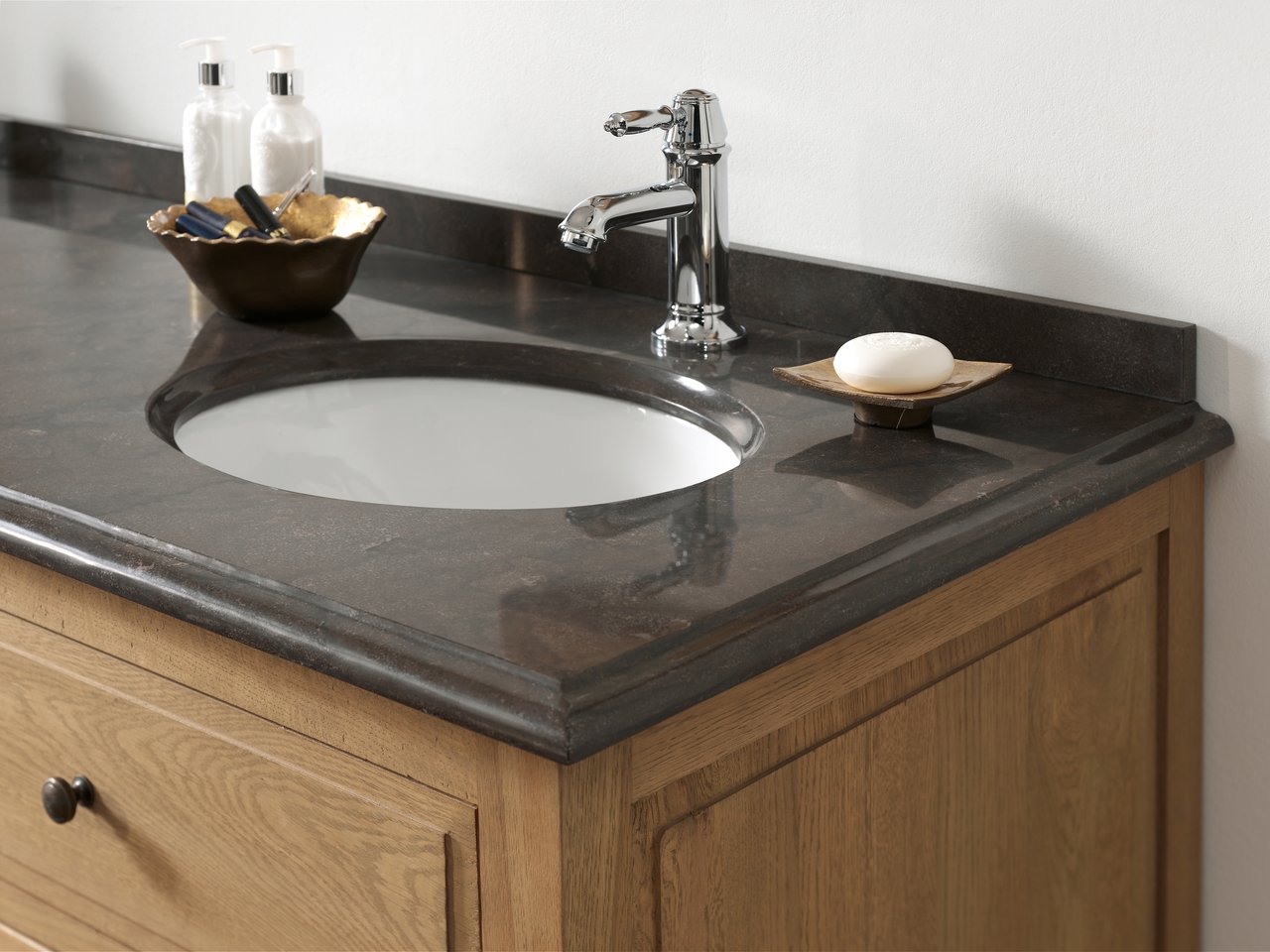 Blaufoss Salinas wastafelkraan chroom