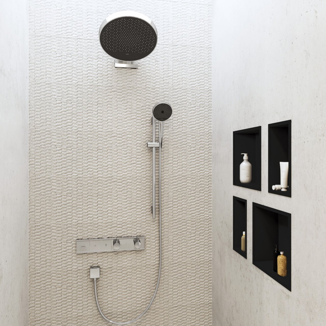 Hansgrohe Isiflex Duschschlauch: 200 cm, PVC, Chrom