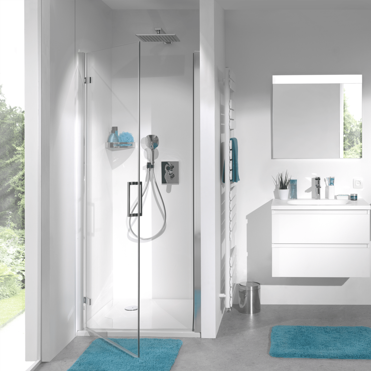 Blaufoss Raindream hoofddouche 30x30cm chroom