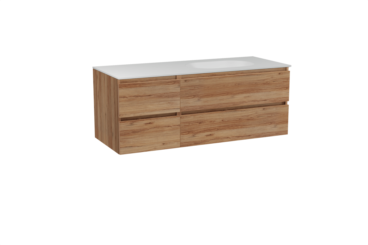 Balmani Lucida badkamermeubel met Tablo Oval Wastafel