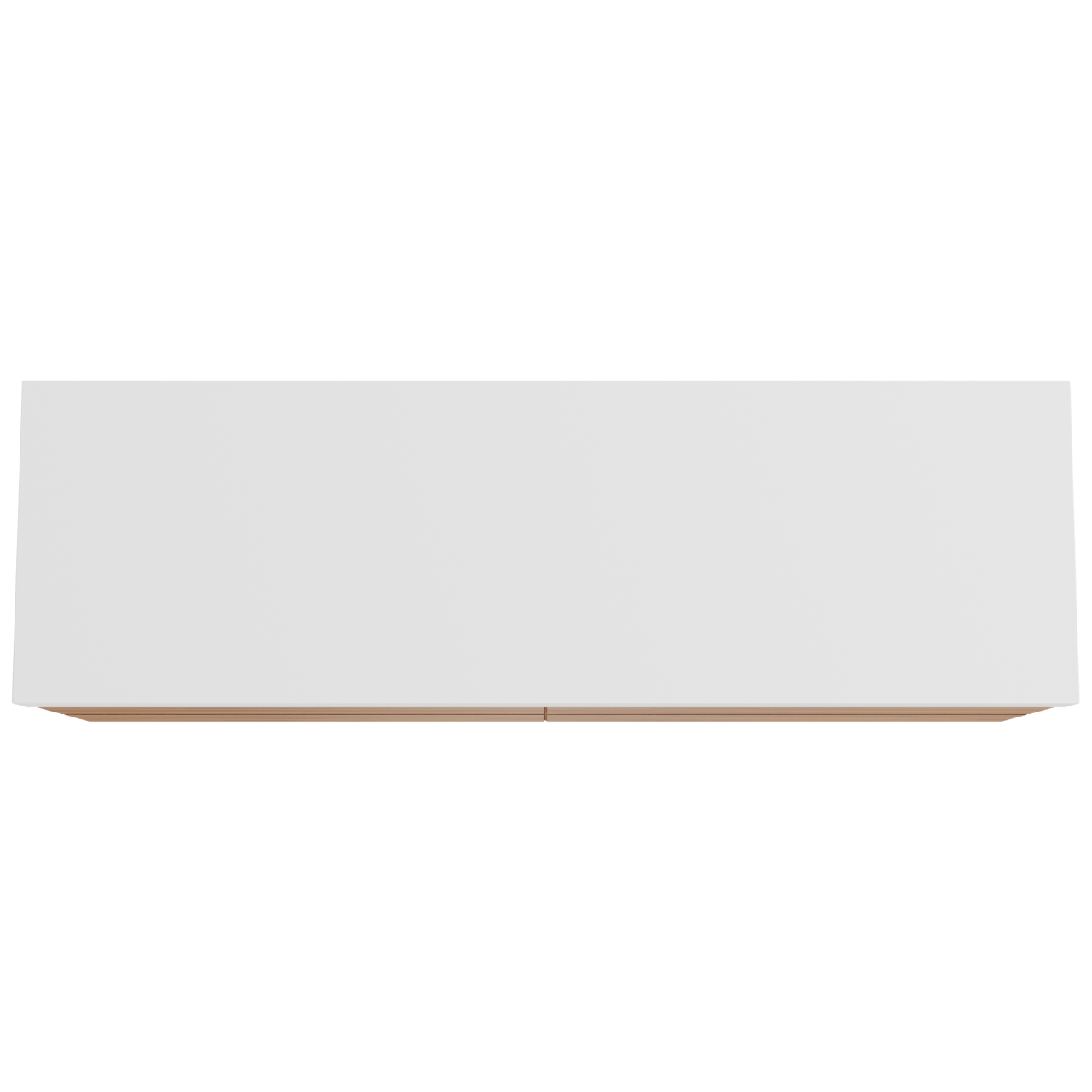 Balmani Mitra hängendes Möbelstück Set: 180 x 55 cm, Teak, mit Dominus Einzel- oder Doppel Waschtischplatte, Solid Surface Weiß matt