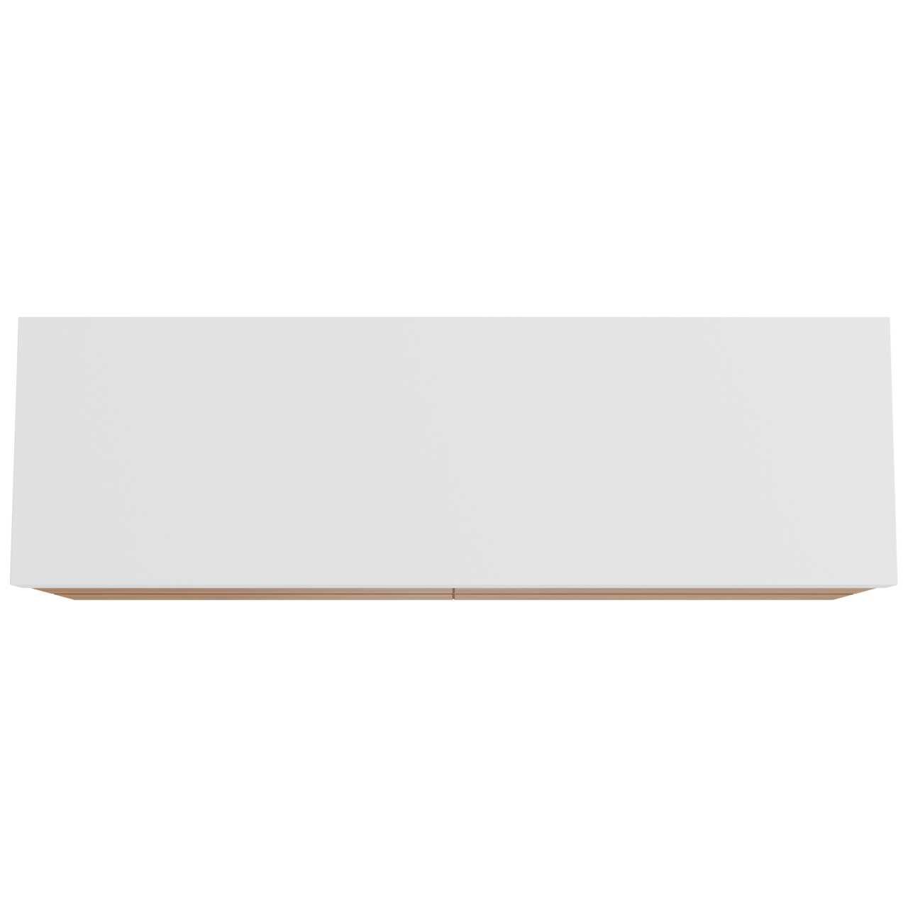 Balmani Mitra meuble salle de bains suspendu 180 x 55 cm teck avec Dominus tablette simple ou double en solid surface blanc mat