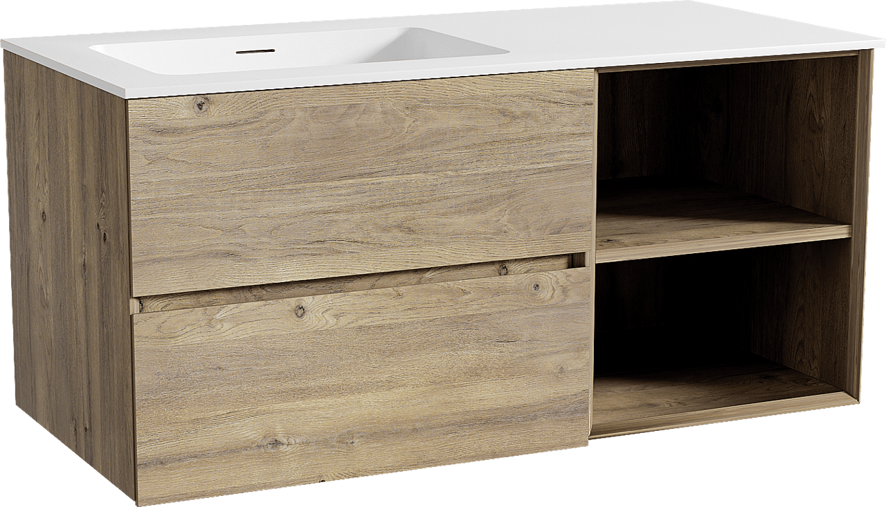 Storke Edge badkamermeubel met Mata wastafel