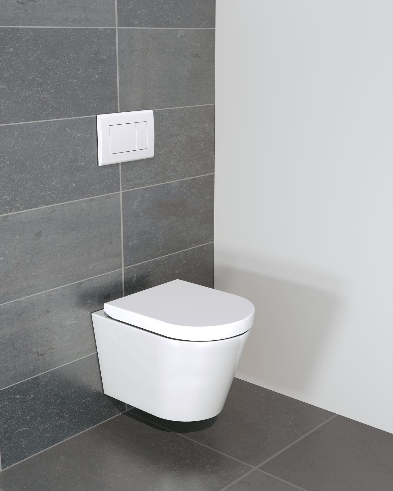 Luca Varess Spirello hangend toilet hoogglans wit randloos