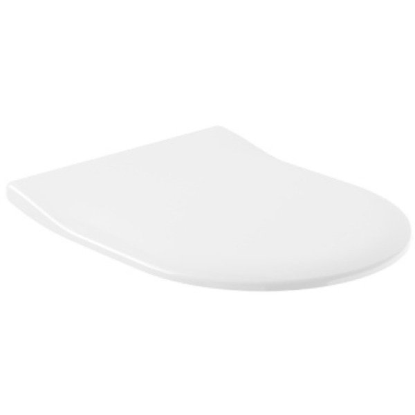 Villeroy & Boch Subway slimseat wc-bril glanzend wit soft close voor Subway toilet