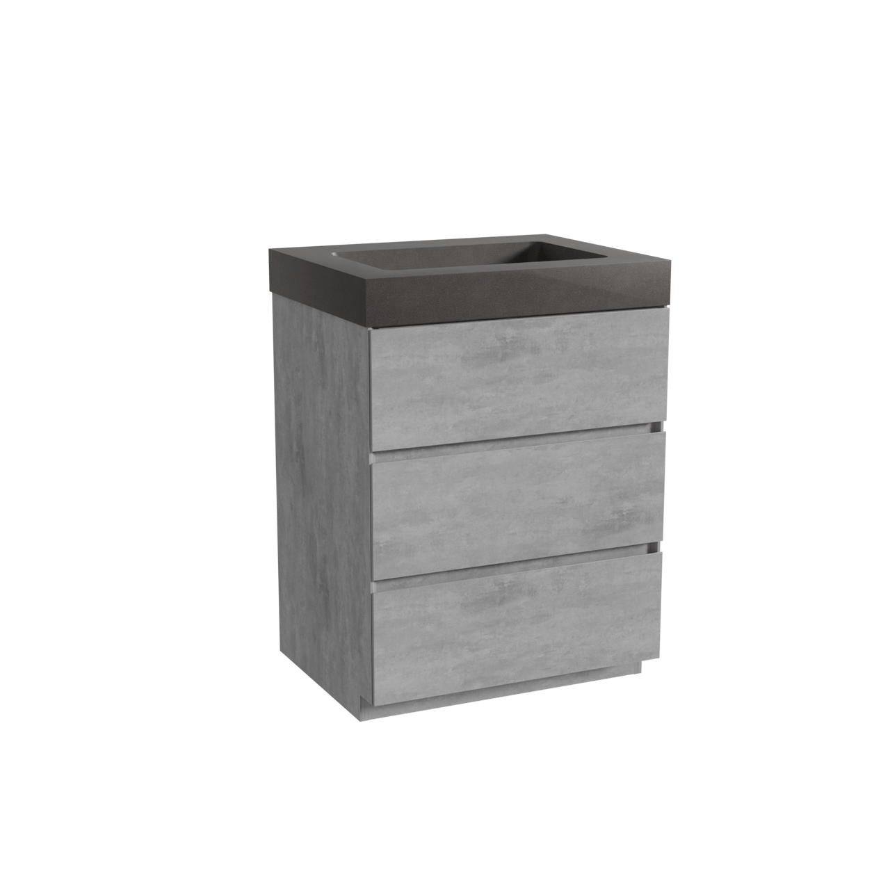 Storke Edge meuble salle de bains avec lavabo Scuro High