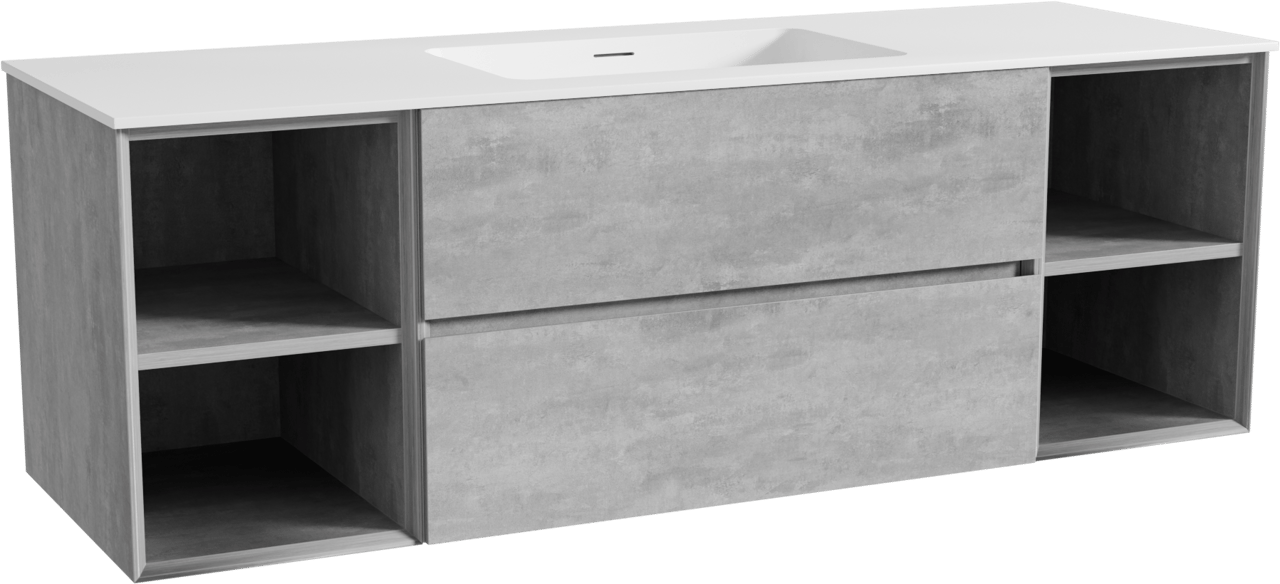 Storke Edge badkamermeubel met Mata wastafel