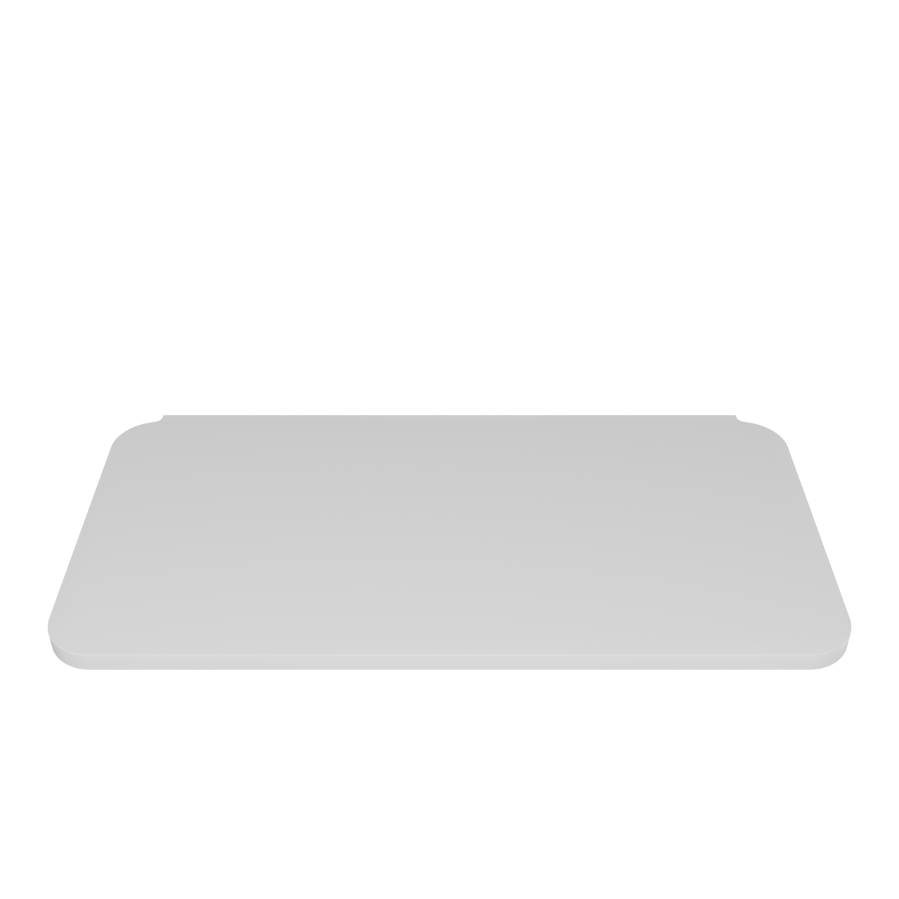 Balmani Fara Stretto waschtischplatten 45 x 22 cm Mattweiße Solid Surface