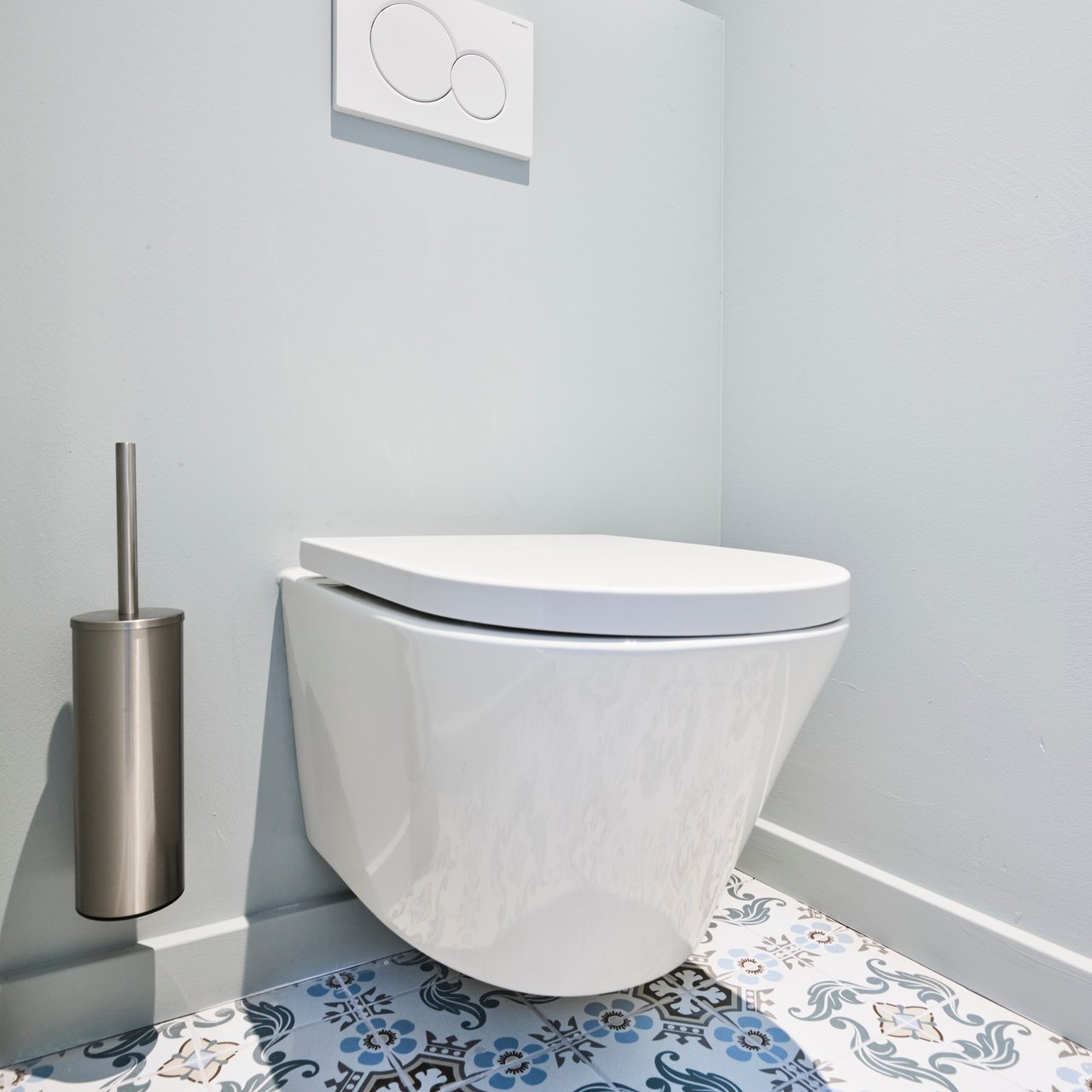 Blaufoss Harmony wc-accessoireset Brushed Coolmetal
