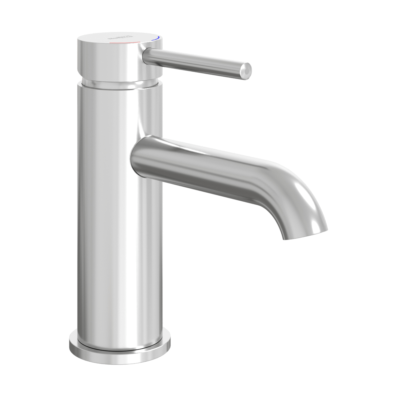 Blaufoss Round Waschtisch-Armatur, Chrom glänzend