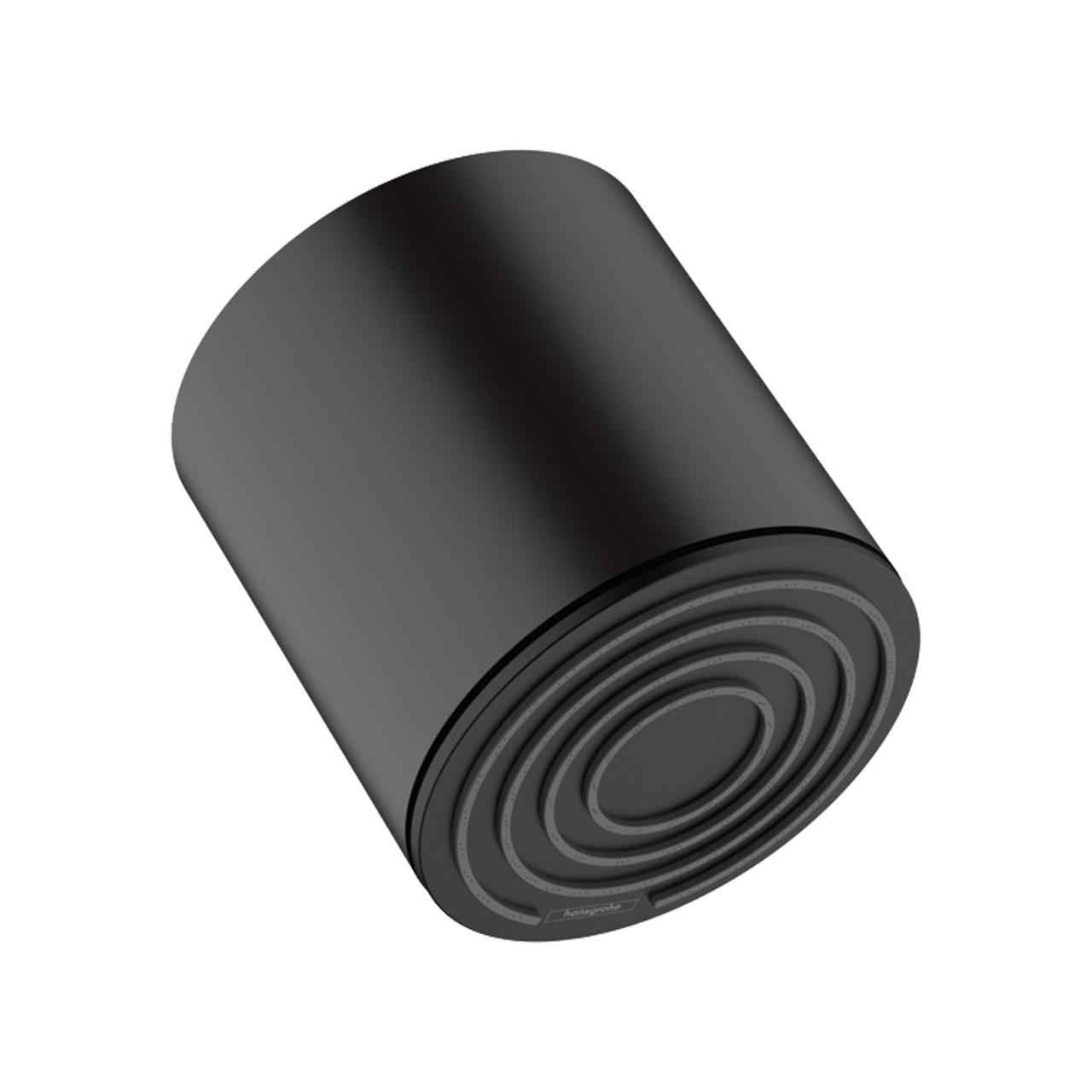 Hansgrohe Pulsify 105 Hoofddouche rond  met wand douchearm mat zwart