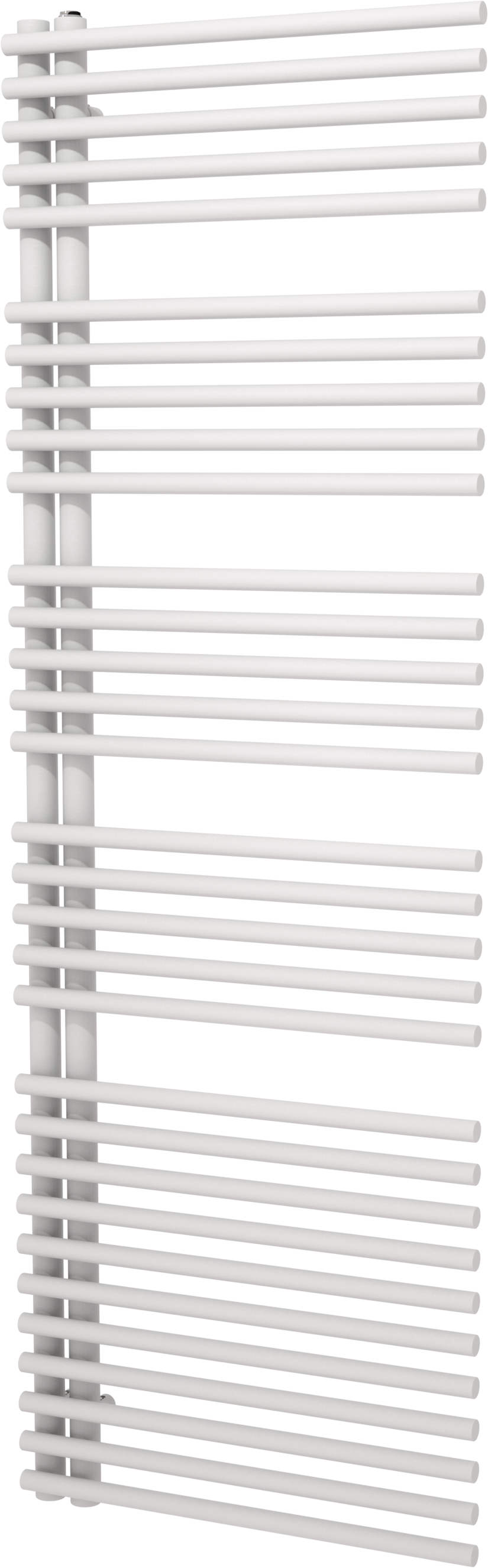 Vipera Nevada sèche-serviettes simple 60 x 180 cm chauffage central blanc mat raccordement latéral 1103W