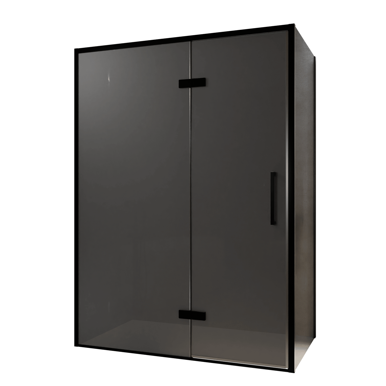 Balmani Senses Design douche en coin avec porte pivotante