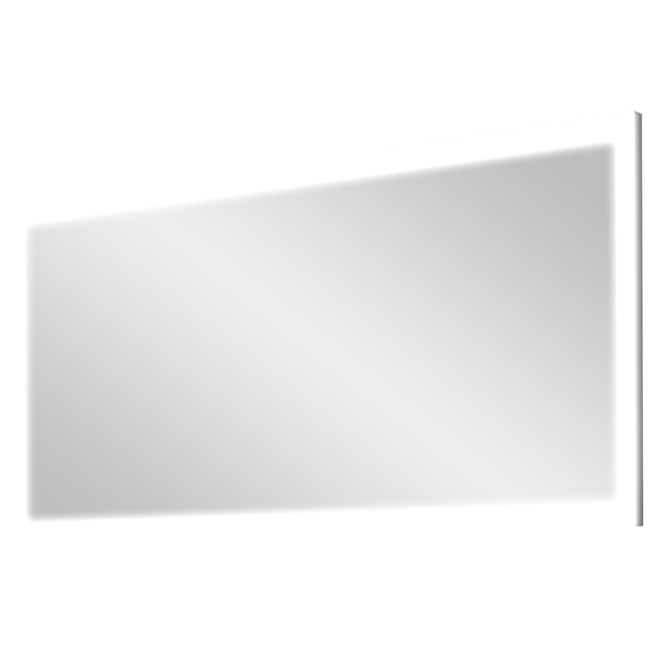 Balmani Giro rechthoekig badkamerspiegel 120 x 65 cm met spiegelverlichting