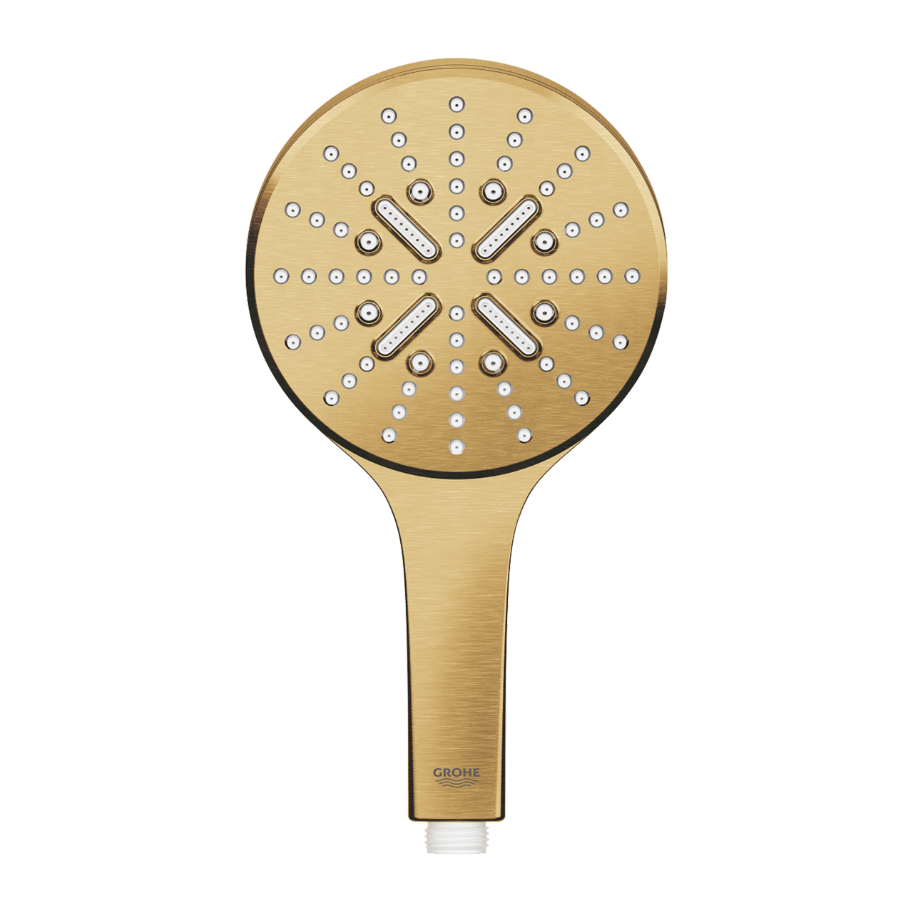 Grohe Rainshower Smartactive 130 Handbrause: 3jet, Brushed Cool Sunrise