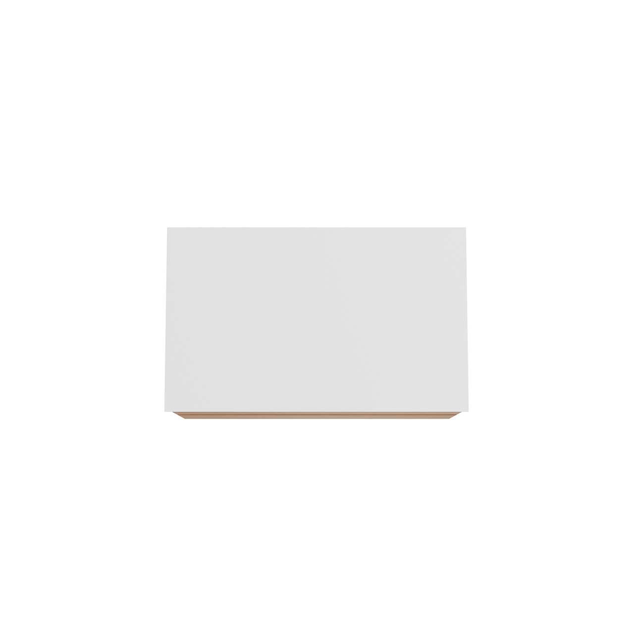 Balmani Mitra zwevend badmeubel 90 x 55 cm teakhout met Stretto enkel wastafelblad in solid surface mat wit