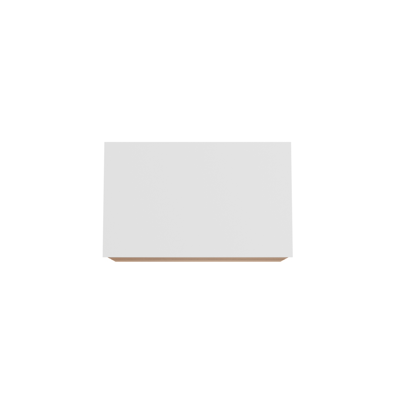 Balmani Mitra zwevend badkamermeubel 90 x 55 cm teak met Stretto enkel tablet in solid surface mat wit