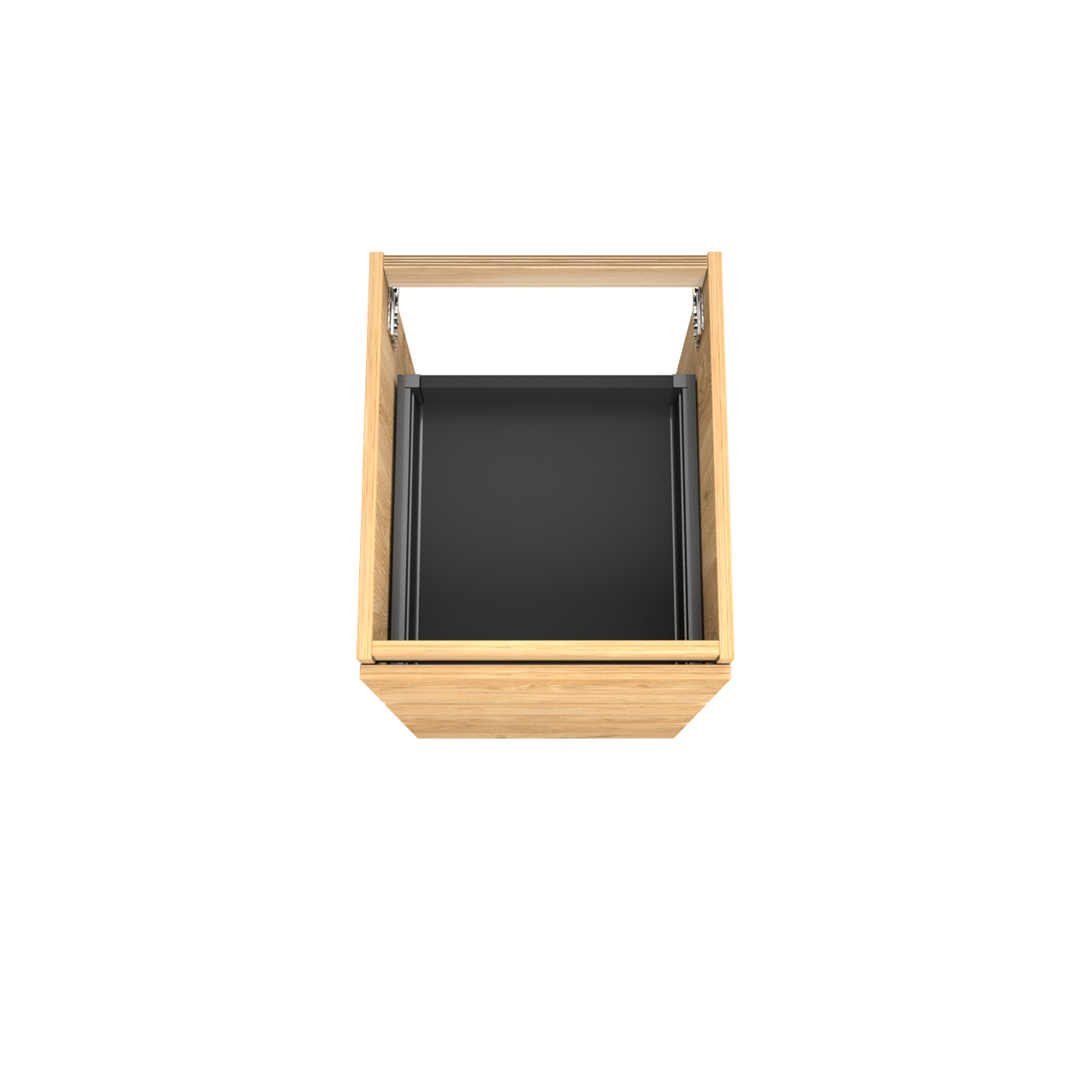 Balmani Lucida meuble sous-vasque a poser 45 x 55 cm chêne brut 3 tiroirs