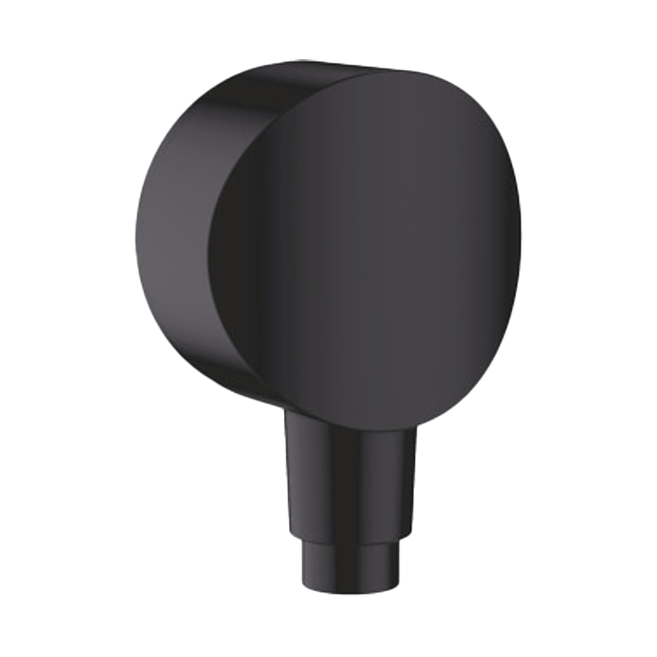 Hansgrohe FixFit S doucheslangaansluiting 1/2" mat zwart