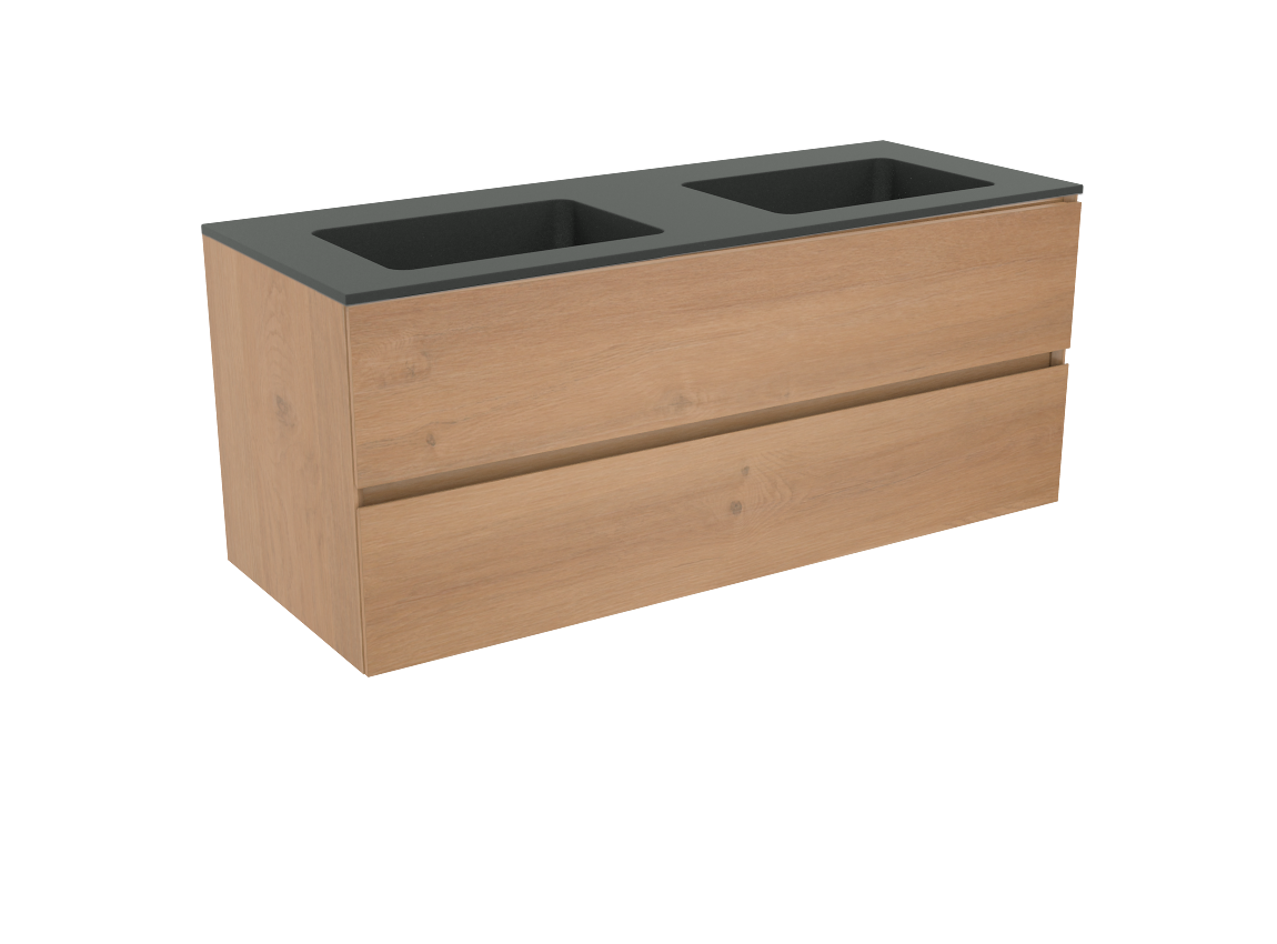 Storke Edge Badmöbel Set mit Scuro Waschtisch