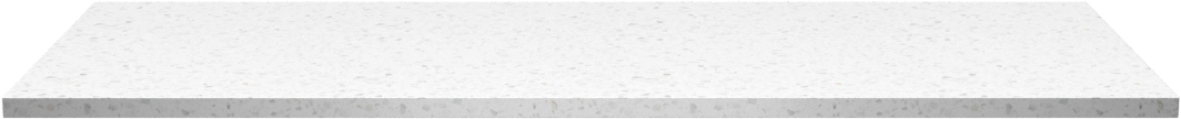 Linie Lado enkel of dubbel tablet witte terrazzo melamine 100 x 46 cm