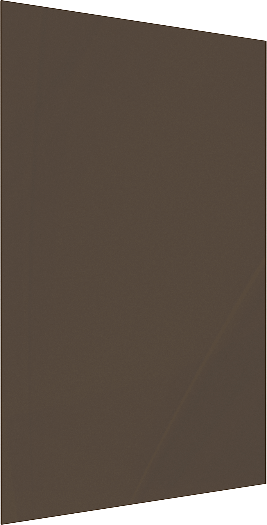 Balmani Modular douchewand 136 x 200 cm brons glas, met coating