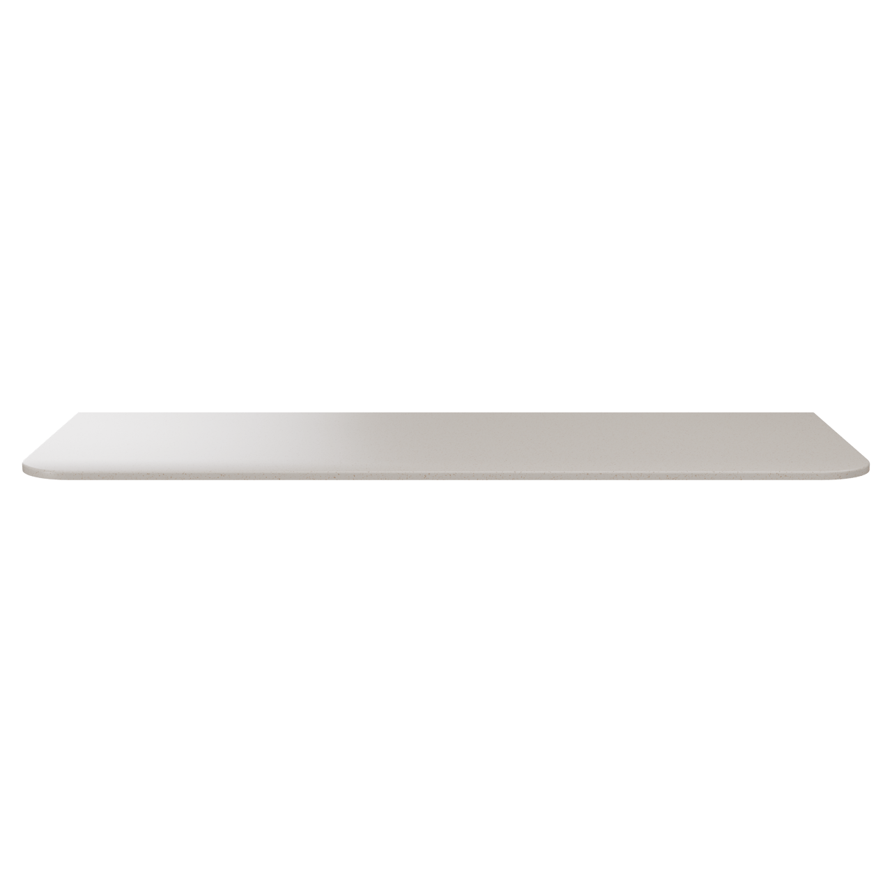 Storke Tavola Soft Einzel- oder Doppelwaschtischplatte Beige Granit solid surface 120 x 46 cm