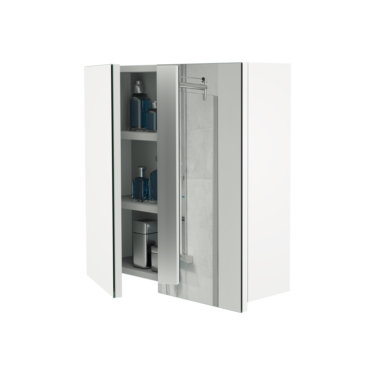 Storke Beta spiegelkast 60 x 60 cm mat wit