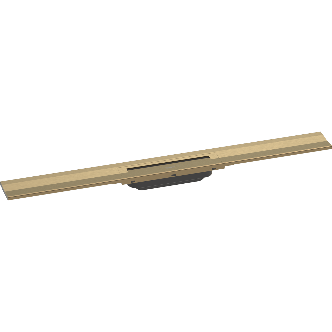 Hansgrohe RainDrain Flex caniveau de douche découpable montage mural 80cm Brushed Bronze