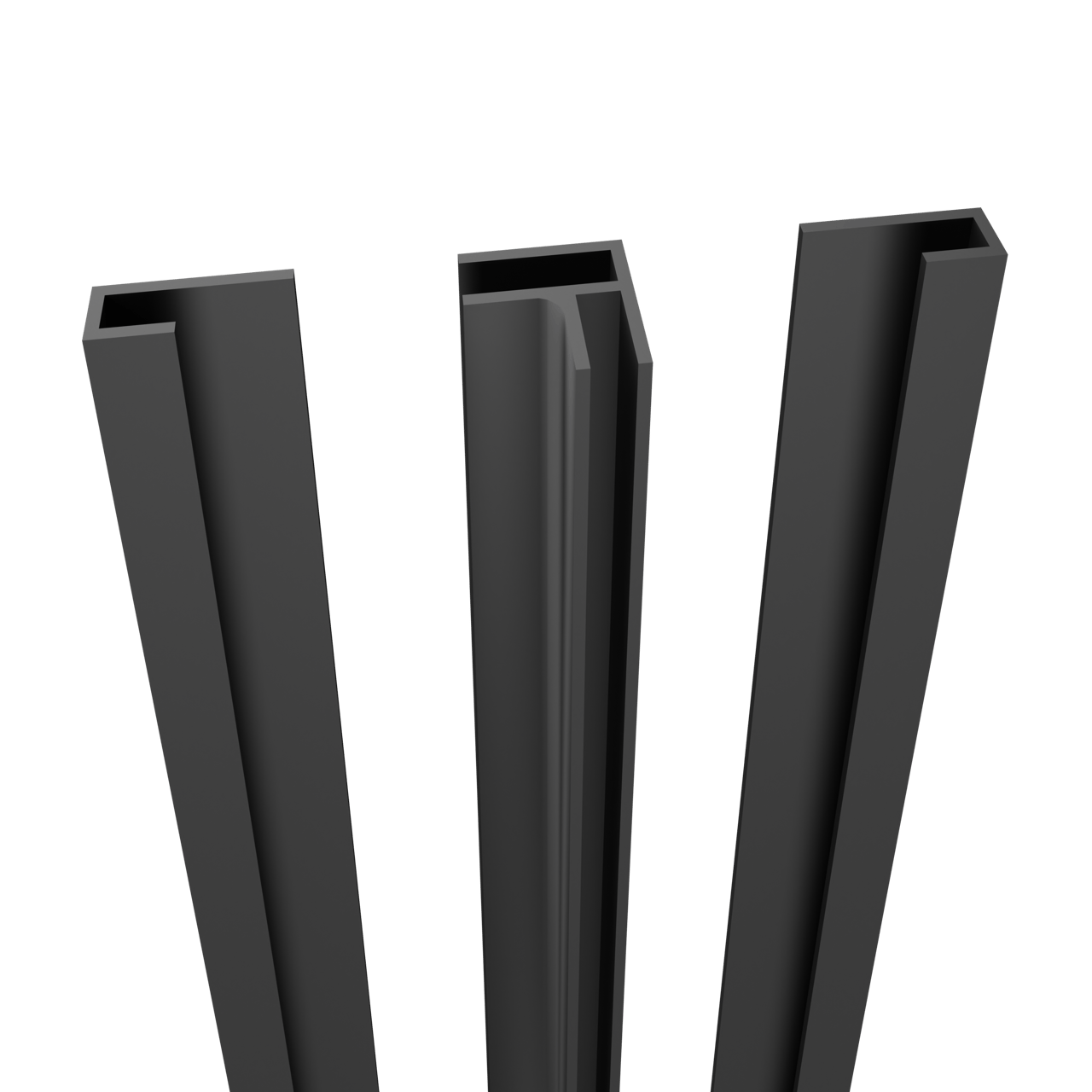 Linie Plato jeu de profilés panneaux muraux 260 cm PVC Montana Mist