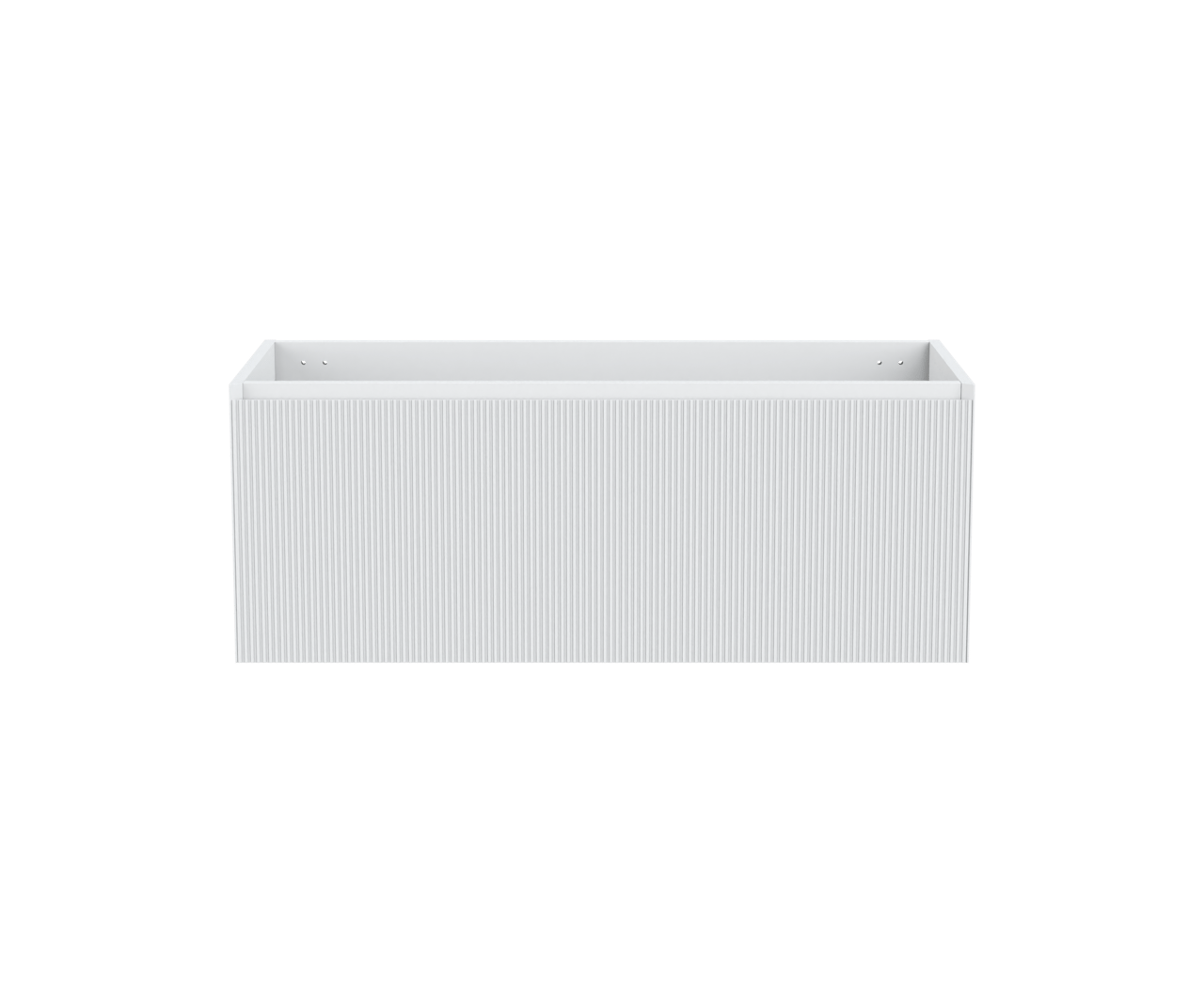 Balmani Fila zwevende wastafelonderkast 120 x 55 cm mat wit 2 lades