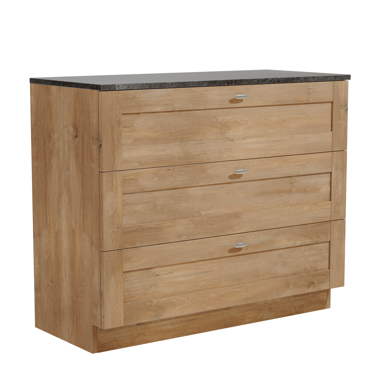 Linie Classo meuble salle de bains avec tablette pour vasques Lado