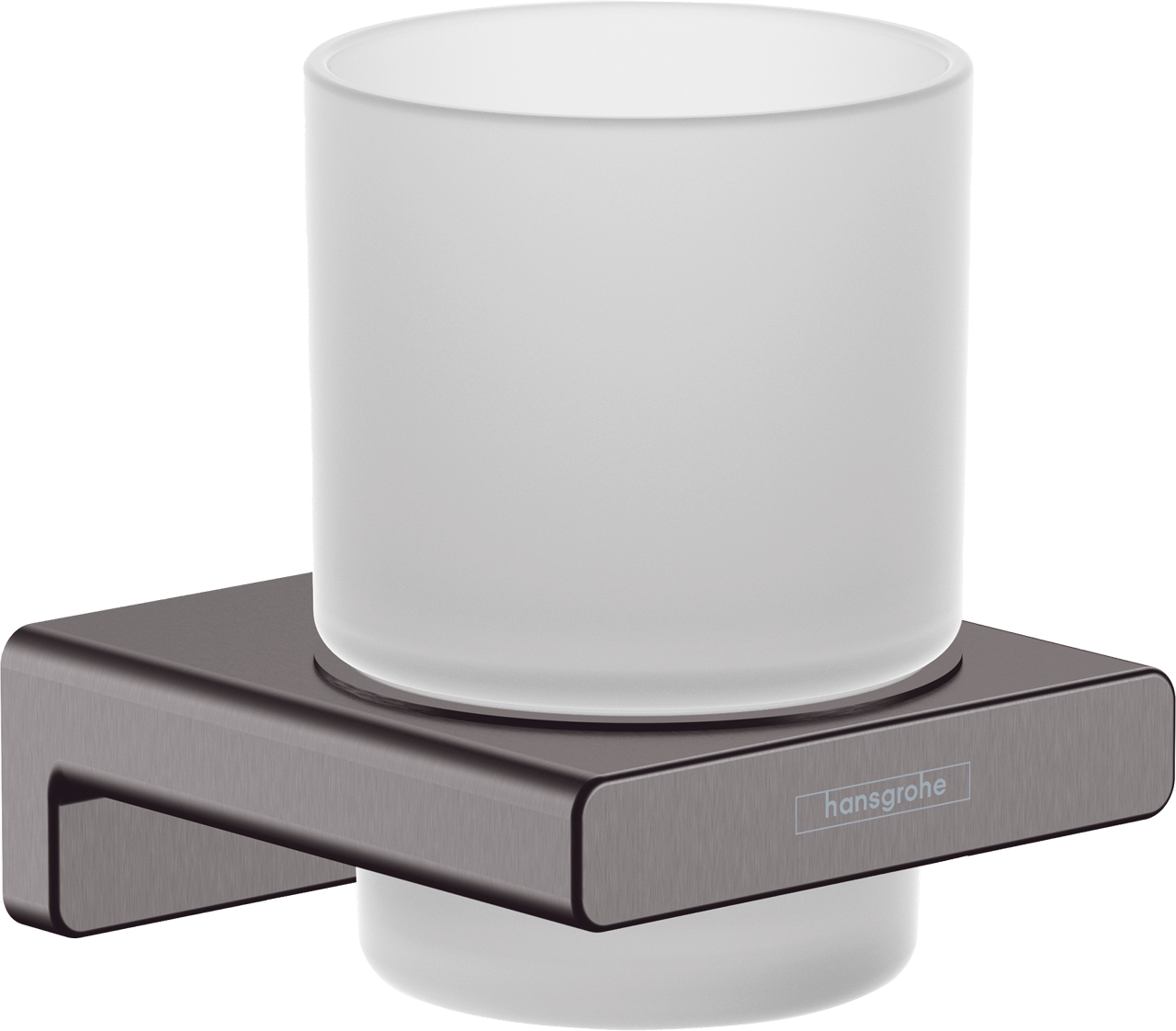 Hansgrohe AddStoris Zahnbürstenhalter Brushed Black Chrome